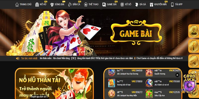 Game bài I9bet một không gian lôi cuốn