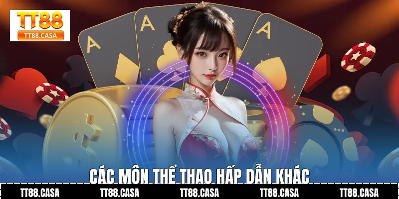 Các môn thể thao hấp dẫn khác
