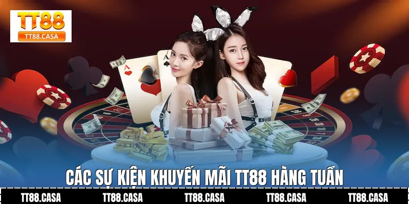 Các Sự Kiện Khuyến Mãi TT88 Hàng Tuần