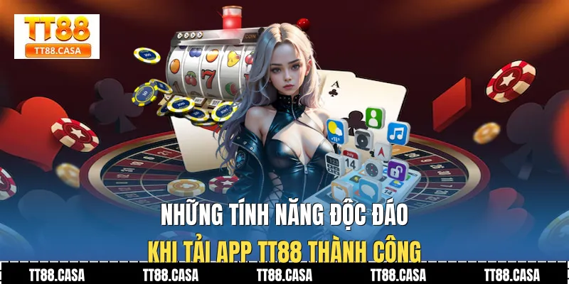 Những tính năng độc đáo khi Tải APP TT88 thành công