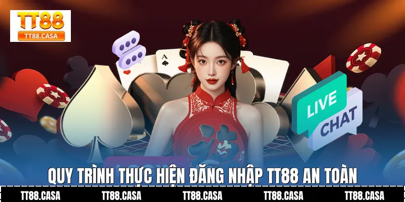 Quy trình thực hiện Đăng Nhập TT88 an toàn